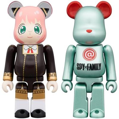 BE@RBRICK SPY×FAMILY 100% Набор из 2 штук, Высота примерно 70 мм, Окрашенная фигурка без масштаба, Полностью собранная