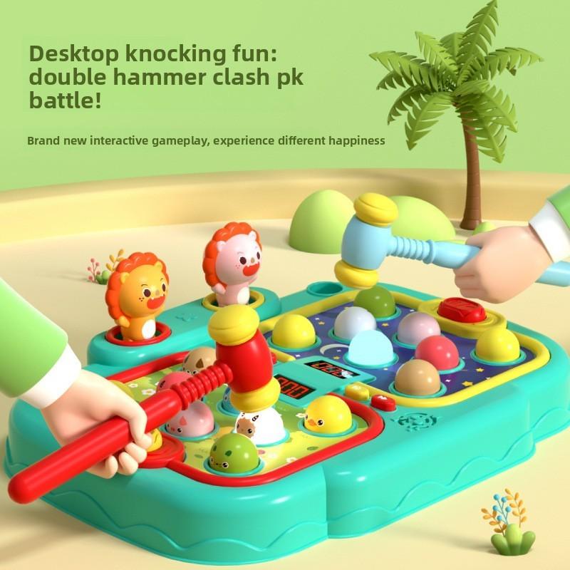 Интерактивная игрушка «Крот» со звуком для семейных игр и развития мозга