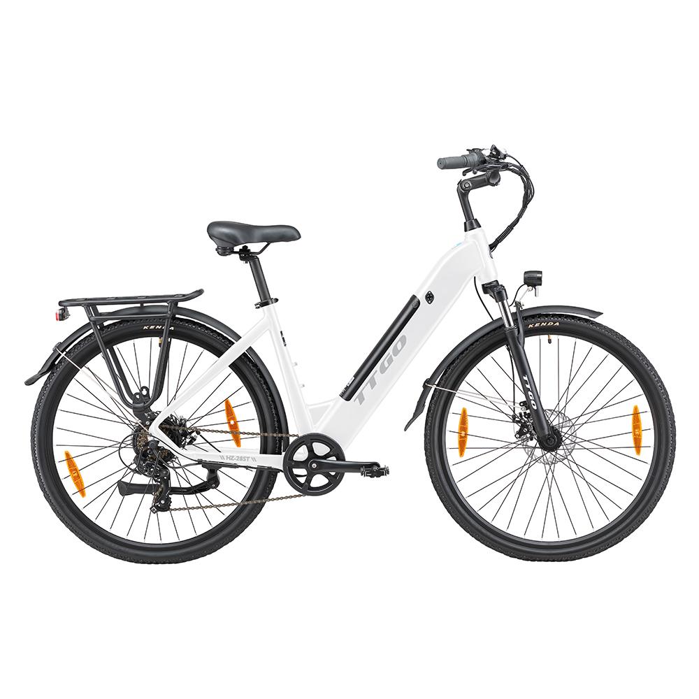 TTGO HZ-28ST электровелосипед для взрослых 28" Step-thru Commuter City Ebike 250W мотор 36V 20Ah аккумулятор