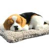 TASINO Beagle Plush Dog Figurine, 26x18cm, Realistic, Cute, Lifelike, Car Air Freshener