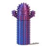 Stress Relief Spiky Cactus Fidget Toy Textured PLA Smiling Cactus Toy Portable Travel Cactus Pain Stimming Tool Sensory Toy