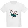 CafePress Футболка Шотландская Волынка для Детей Хлопковая Футболка