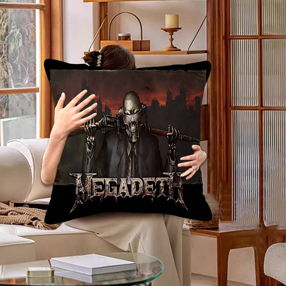 M-Megadeths Хэви-метал Рок-группа Наволочка Дизайн Наволочка Декор Праздничный Декораци