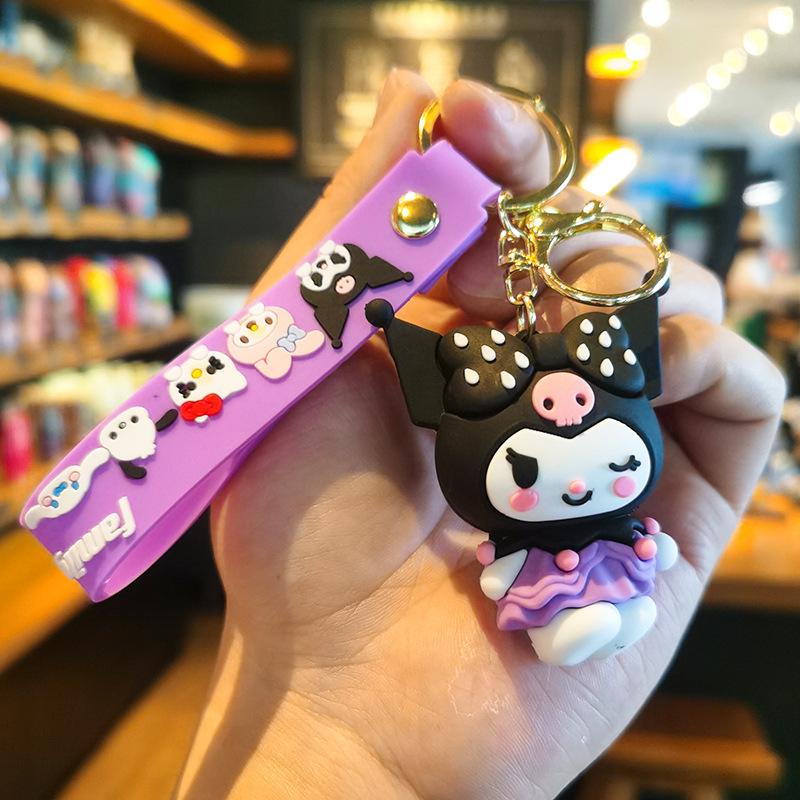 Брелок Sanrio Курамицу Мультяшная Милая Кукла Украшение для Автомата с Призами Подарок для Подруг Маленький Подарок Модные Игрушки Аниме Мультфильм