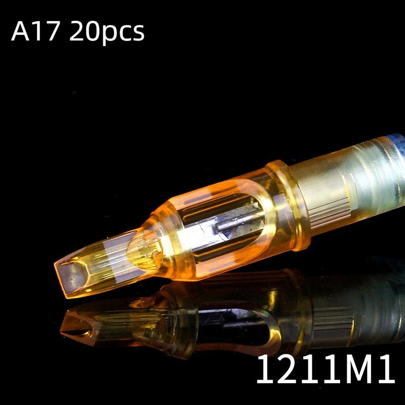 20 шт. Смешанные одноразовые иглы для татуировок 1-15 RL RM RSM Стерильный легкий аксессуар для тату для путешествующих тату-мастеров