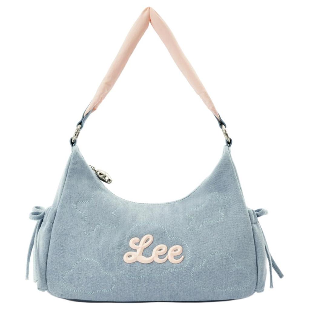 New Lee Fabric Shoulder Bag Women's Light Blue & Pink LE250033M-541