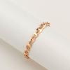 14K Chain Ring Friendship Ring C Ladder (Extra Large)