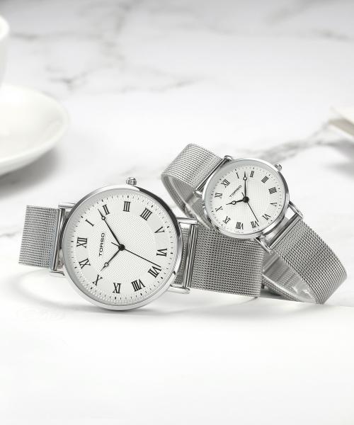 TORSO TORSO Классические Кварцевые Мужские и Женские Металлические Часы T107MS-SSSV