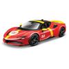 Bburago Масштаб 1/18 Ferrari SF90 Stradale Assetto Fiorano №50 Красный / Гоночный Спортивный Автомобиль Литая Модель Машинки Готовый Продукт 18-16021
