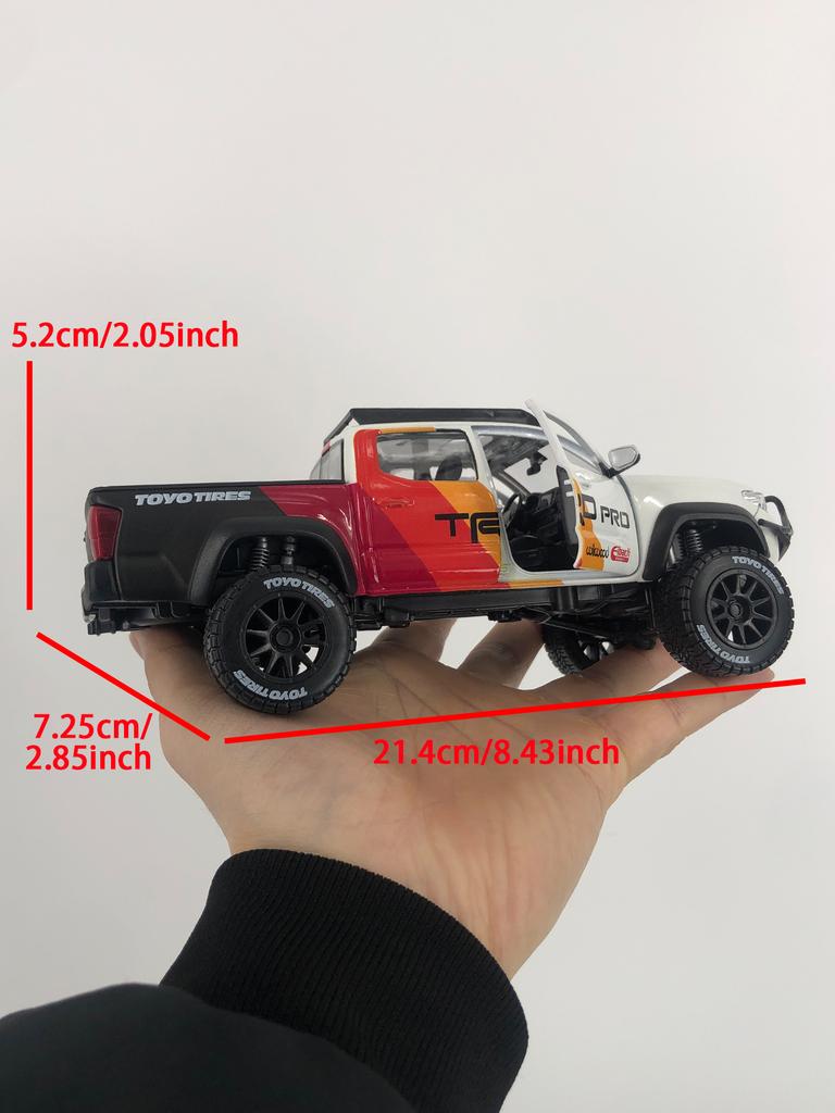 Maisto 1:27 2023 Toyota Tacoma TRD PRO car model, zinc alloy metal decoration, collectible gift car