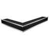 Vent Cover LUFT Corner Right 54,7x76,6x9 Polished