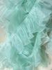 2meters Pleated Sewing Fabric Ruffle Lace Ribbon Trim For Garments Dress Diy Crafts Supplies Needlework Accessories 11cm Wide