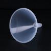 150mm Plastic White Transparent Funnel For Garage / Car Liquids / Laboratory / K