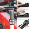 Universal Spark Plug Gap Tool & Feeler Gauge Set for 10/12/14/16mm - Auto Repair Adjustment Kit with Ruler