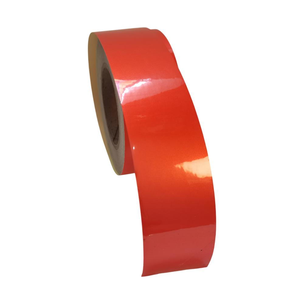 5СМ*5М Светоотражающая клейкая наклейка рекламного класса Белая Красная Желтая Оранжевая Водонепроницаемая Светоотражающая Лента Для Маркировки Безопасности Автомобиля