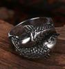 Men's Punk Alloy Pisces Ring Jewelry