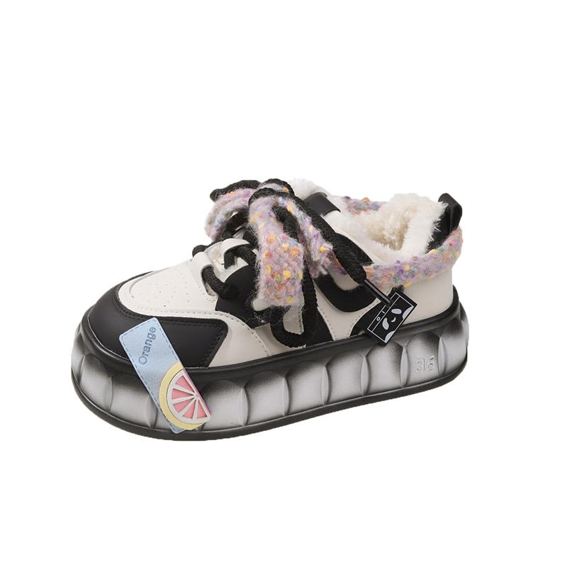 Модные толстые кроссовки в стиле бисквитного торта, новые трендовые цветные кроссовки, студенческие, корейские, универсальные, на плоской подошве, женские, эстетичные, кавайные кроссовки