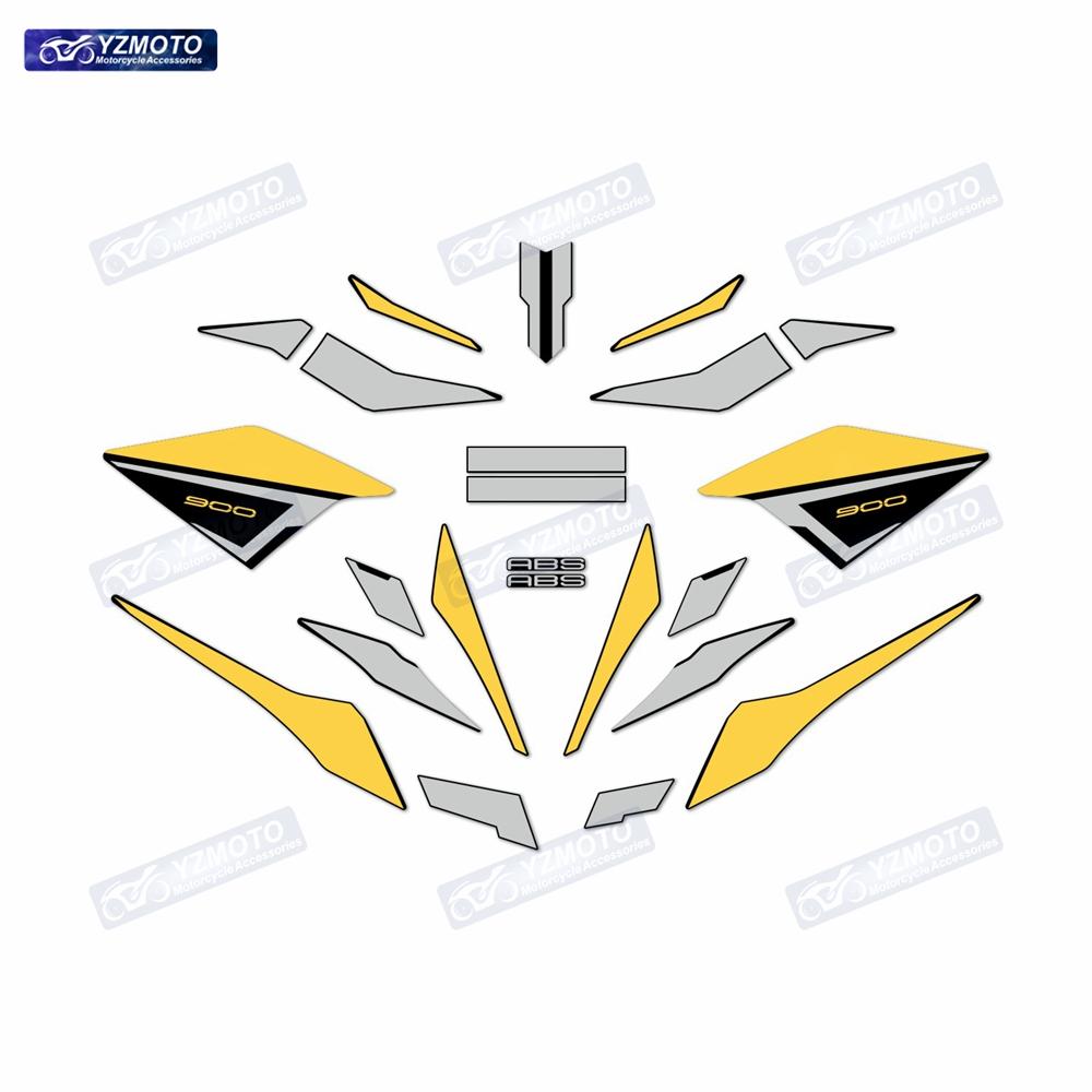 Для Z900 Z900SE Z900F ZR900F 2021 2022 2023 2024 Мотоцикл Полный Комплект Наклеек на Обтекатель Мотоцикл Светоотражающие Наклейки Комплект