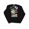 DC Comics Womens/Ladies Chibi Super Friends Dance Sweatshirt
