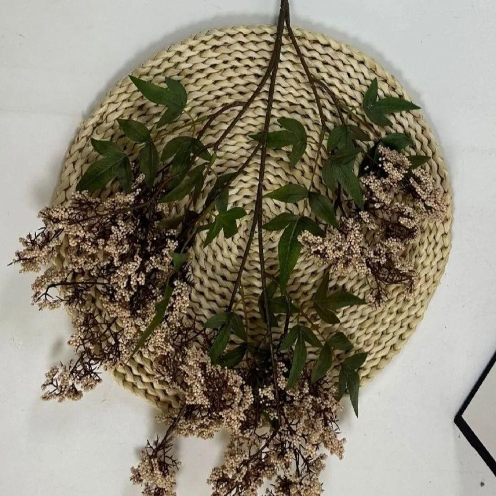 Realistic Artificial Nandina Berry Branch Plastic Plastic Berry Stem Home Office
