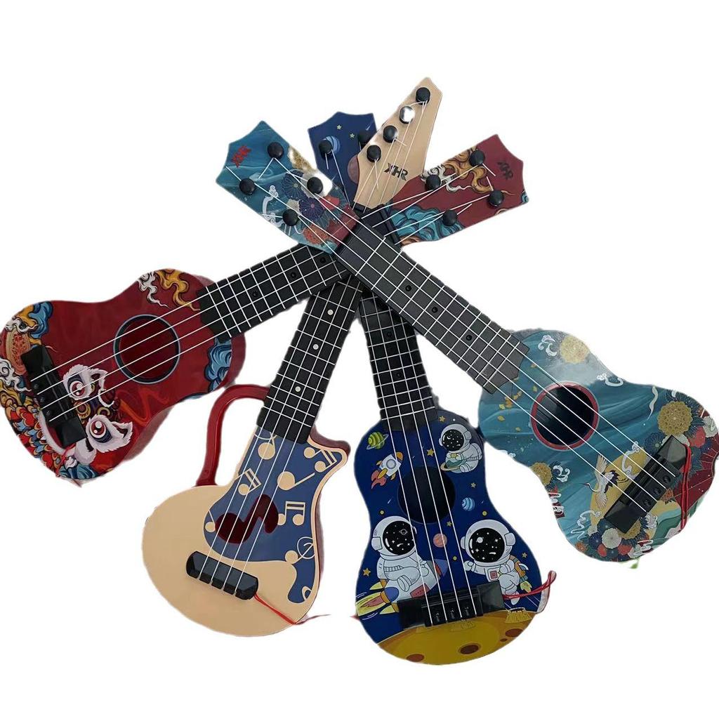 Children's Ukulele Toy: Playable Small Guitar for Boys and Girls, Musical Instrument, Piano-Inspired Design