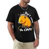 Capybara Capybara Love Dont Worry Be Capy T Shirts Cartoon Graphic TShirts Cool Short Sleeve Clothing Streetwear T-Shirts Tops