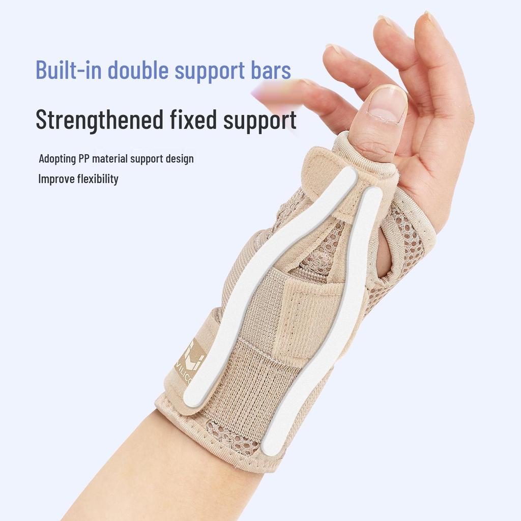 Компрессионная защита большого пальца и запястья: Напальчник для защиты при травме сухожилия