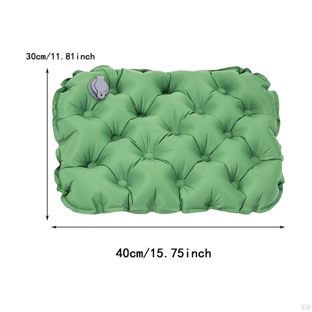 Компактный надувной коврик для сидения для путешествий и отдыха