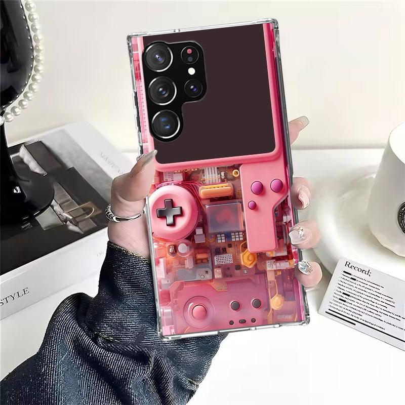 Games Console Fashion Boy Soft Phone Case For Samsung Galaxy S22 S23 S24 S25 Edge S26 Ultra S20 FE S21 Plus + Fundas Coque Galax