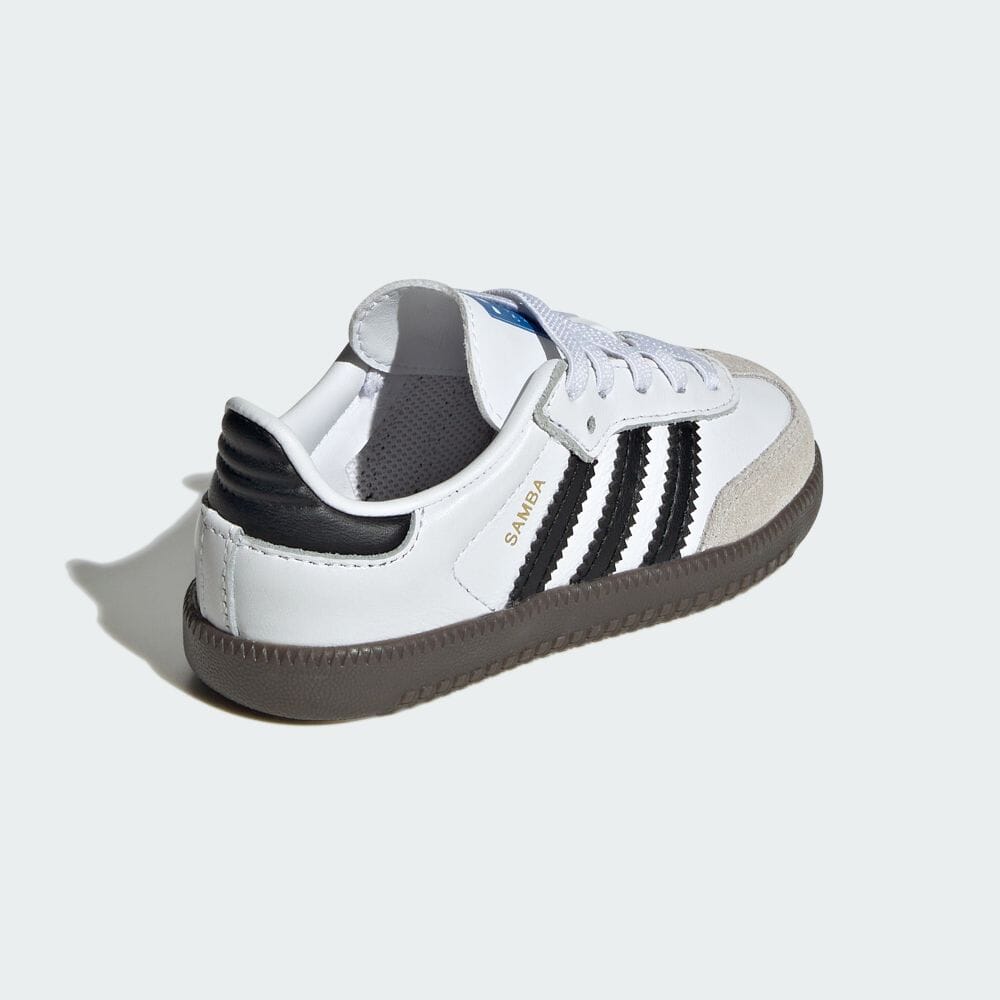 adidas Обувь SAMBA OG KIDS Белые кроссовки ORIGINALS Kids / Детская обувь IE3679 Белый/Черный/Камедь