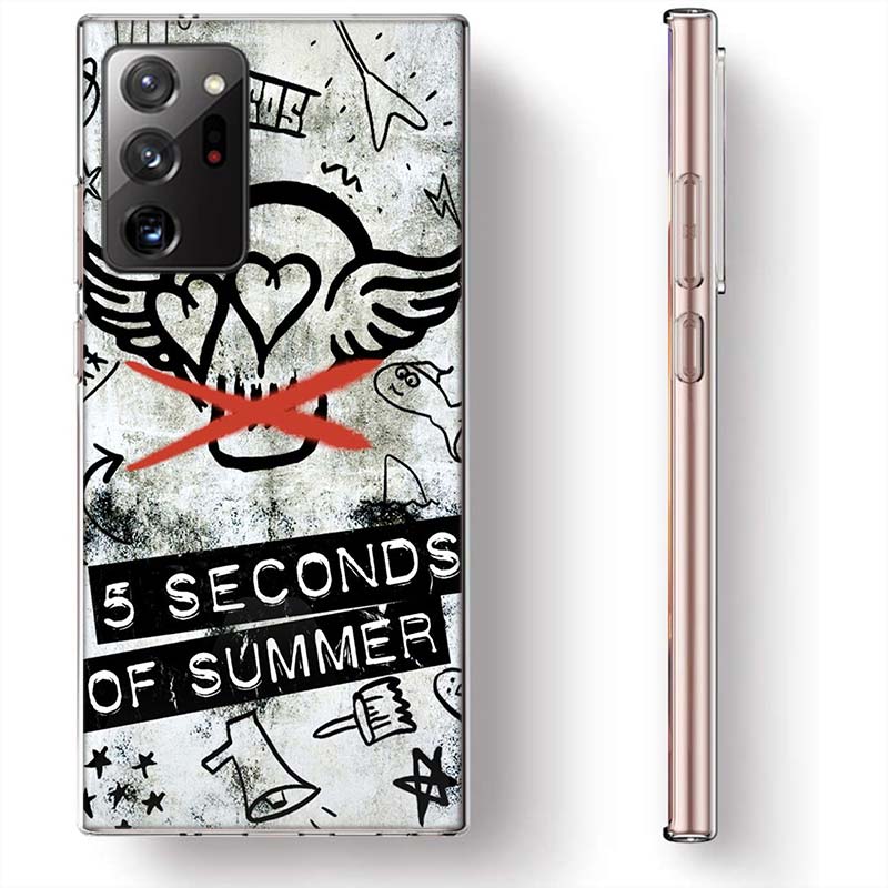 5 Sos Seconds Летний чехол для телефона для Samsung A16 A17 A26 A36 A37 A56 A57 A12 A22 A32 A52S A07 A06 A02S A72 Galaxy A70 A50S A71 A5