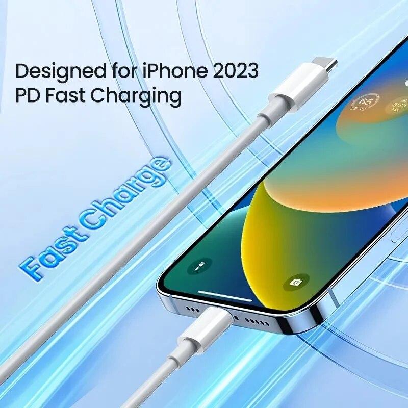Кабель для быстрого зарядного устройства PD USB C, 35 Вт, тип C для iPhone 15 Pro Max, iPad 10, iPhone 15 Plus, кабель для зарядки и передачи данных с USB-C на USB-C