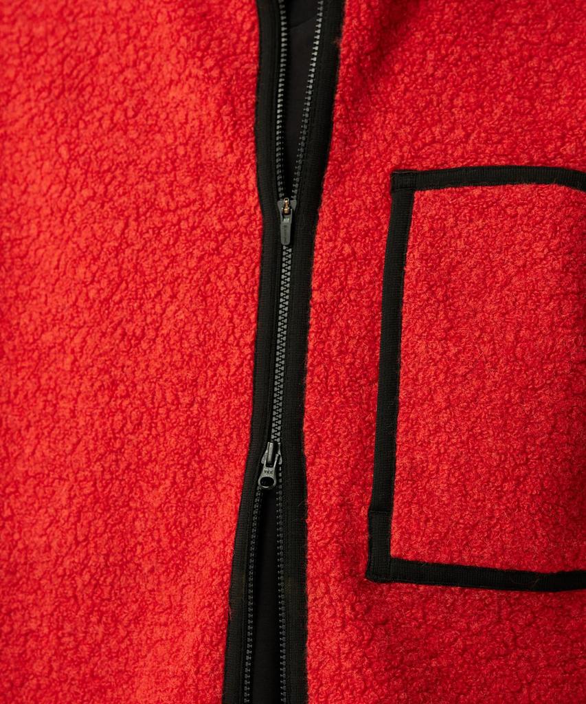 Snow Peak Recycled Wool Boa Vest and Dark Size M JK-25AU023, Men's Women's, Brown,