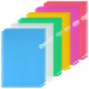 ZCZN File Holder A4 File Storage with Translucent Set of 6 30 Document Document Management Color, Colors, Sheets, Storage,