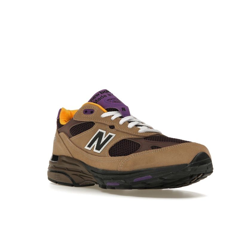 New Balance 993 Made In USA Mushroom Midnight Violet Unisex Sneakers Brown U993MU