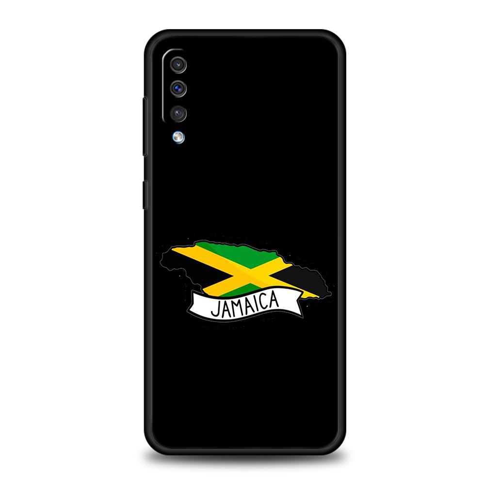 Чехол с флагом Ямайки для Samsung A56 A36 A26 A24 A16 A14 A12 A32 A50 A70 A22 A30 A40 A34 A54 A42 A52 A04s A06 5G