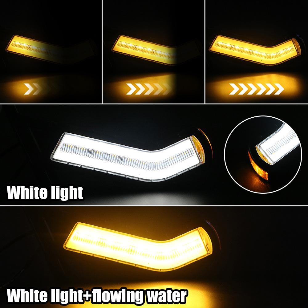 12V 24V Truck Lights Flashing Taillights Turn Signal Lamps LED Rear Side Marker Blinker DRL Brake Indicator Trailer Accessories