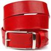 Качественный женский кожаный ремень GRANDE PELLE Leather Belt 21456 Красный