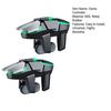 2Pcs Mobile Game Controller Trigger Universal Easy To Install High Sensitive Shoot Aim Gaming Controller Gamepad Grip Joysticks