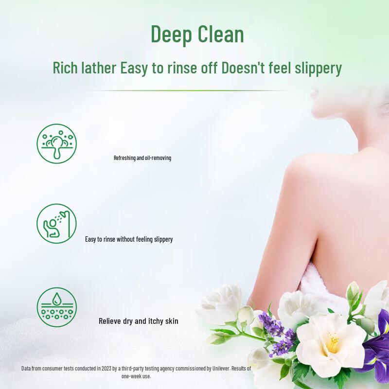 Lux Wormwood Camellia Scent Shower Gel & Shampoo Set