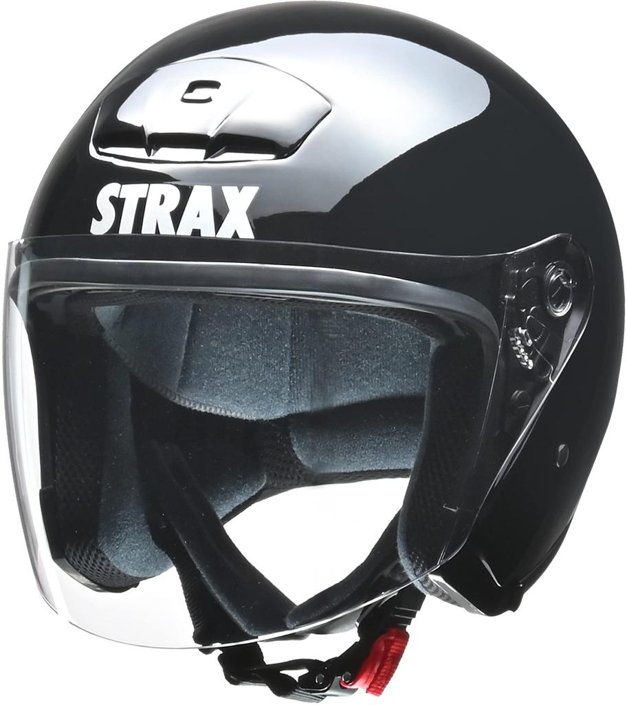 LEAD Motorcycle Helmet Jet STRAX Black BIG Less Than SJ-4 63~64cm