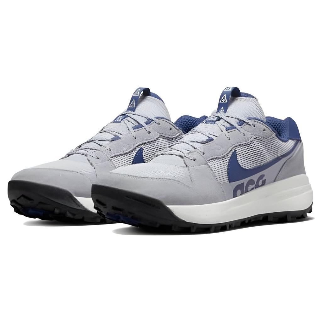 Nike ACG Lowcate Wolf Grey Navy Кроссовки унисекс Grey-Fog Summit-White DM8019-004