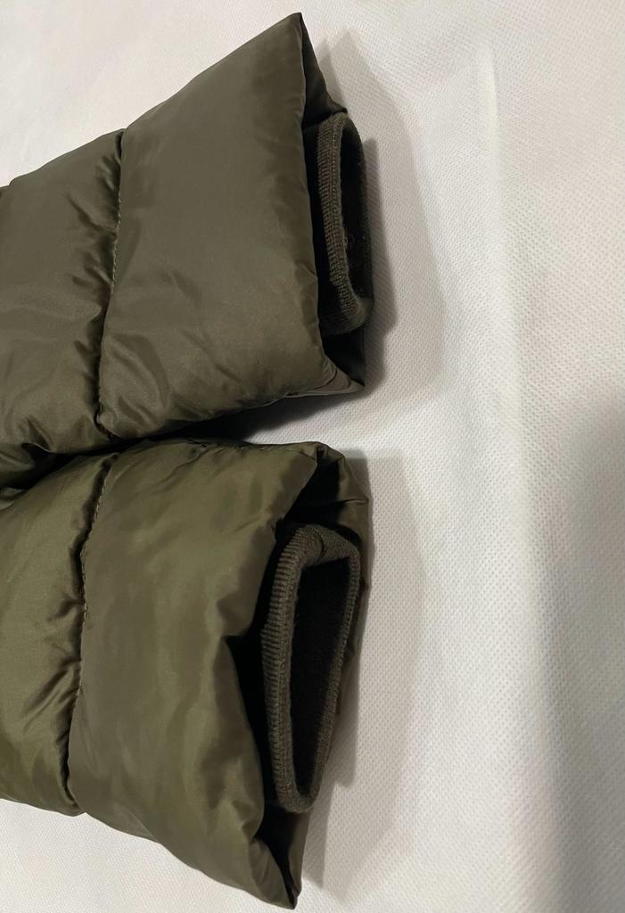 Подержанное Длинное пальто с капюшоном MONCLERПуховик Нейлон Женский