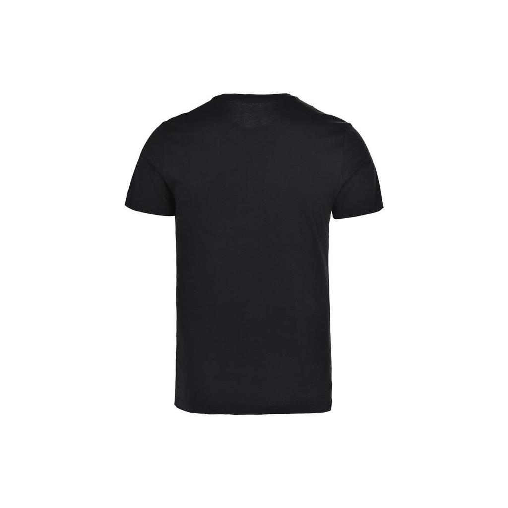 Calvin Klein Letter Print Crew Neck Casual Short Sleeve T-Shirt Men Tops Black J30J307855-099