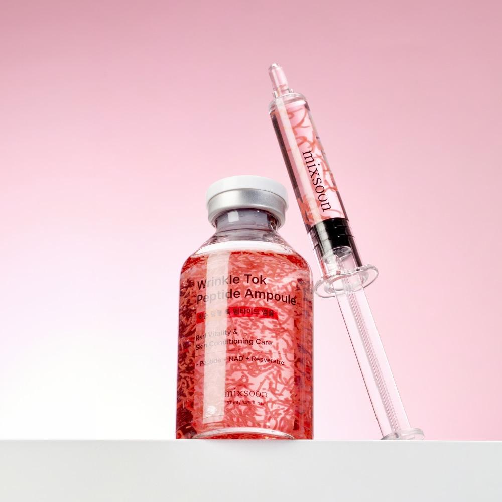 [Mixsoon] Wrinkle Talk Peptide Ampoule Firming Hydrating Facial Ampoule 37ml