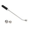 Trumpet Piston Valve Pipe Dent Removal Tools with 3 Sheet Metal Balls Saxophone Ball Head Tool for Trumpet French Horn Mini Horn