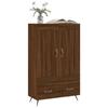 VidaXL Highboard Brown Oak 69.5x31x115 Cm Engineered Wood 830299