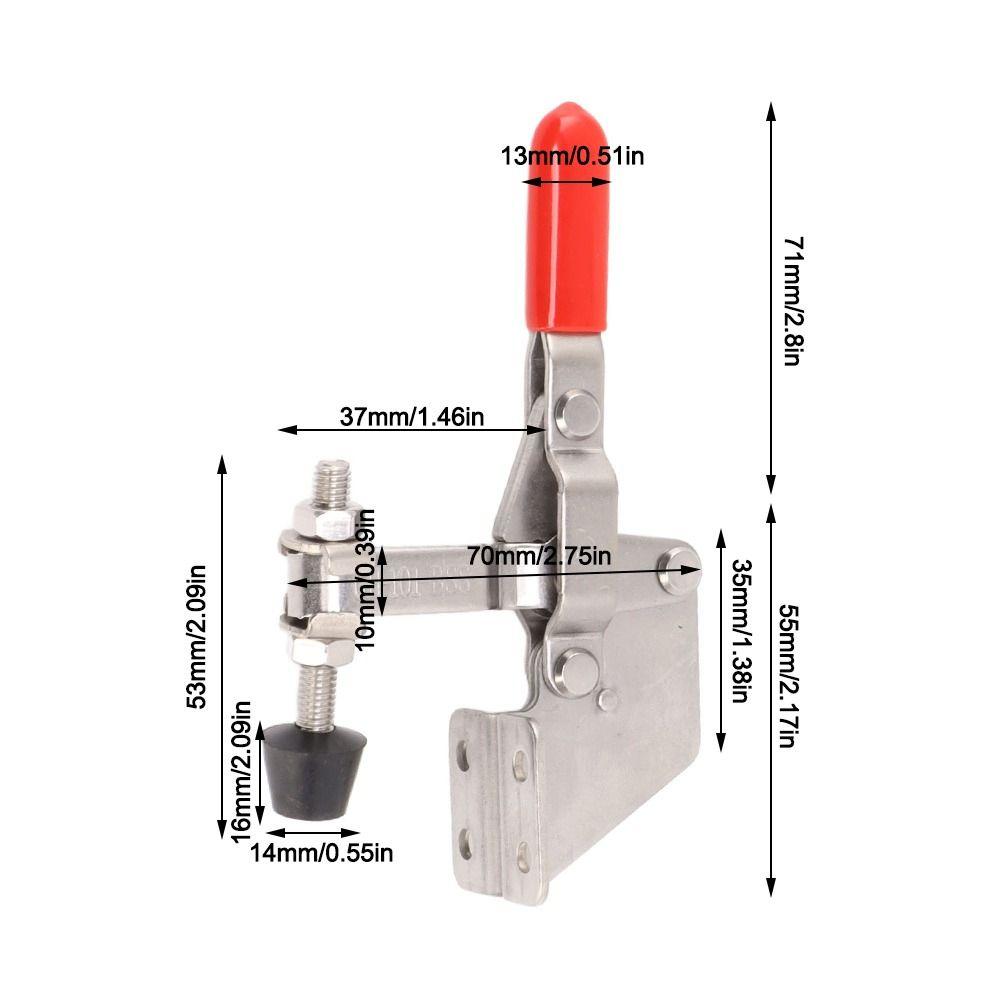 Antislip Lever Clamp Stainless Steel Quick Release Toggle Clamp Tool Toggle Clamp Welding