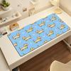 Cute Dachshund Cartoon Puppy MousePad Nonslip Locking Edge PC Laptop Accessories Rubber Office Keyboard Large Game XXL DeskMat