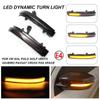 Dynamic Turn Signal Light Arrow Rearview For Volkswagen GOL G6 G7 G8 FOX POLO Golf 4.5 Vento Voyage Saveiro CrossFox Passat